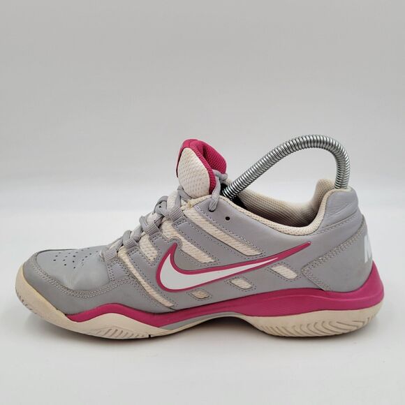 Nike Air Serve Return Womens Gray Pink 488135 002 Athletic Shoes Sneakers Size 9 - Picture 6 of 10